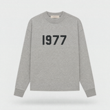 T-Shirt Manches Longues Essentials – Dark Oatmeal (1977)