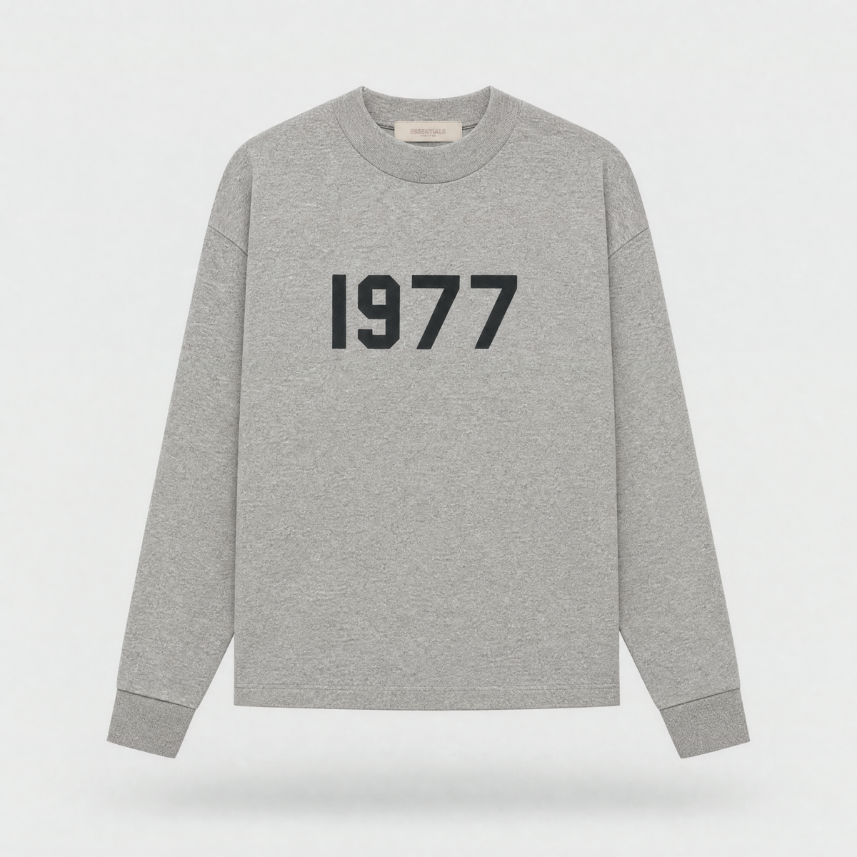 1977 Essentials T-Shirt Manches Longues – Dark Oatmeal