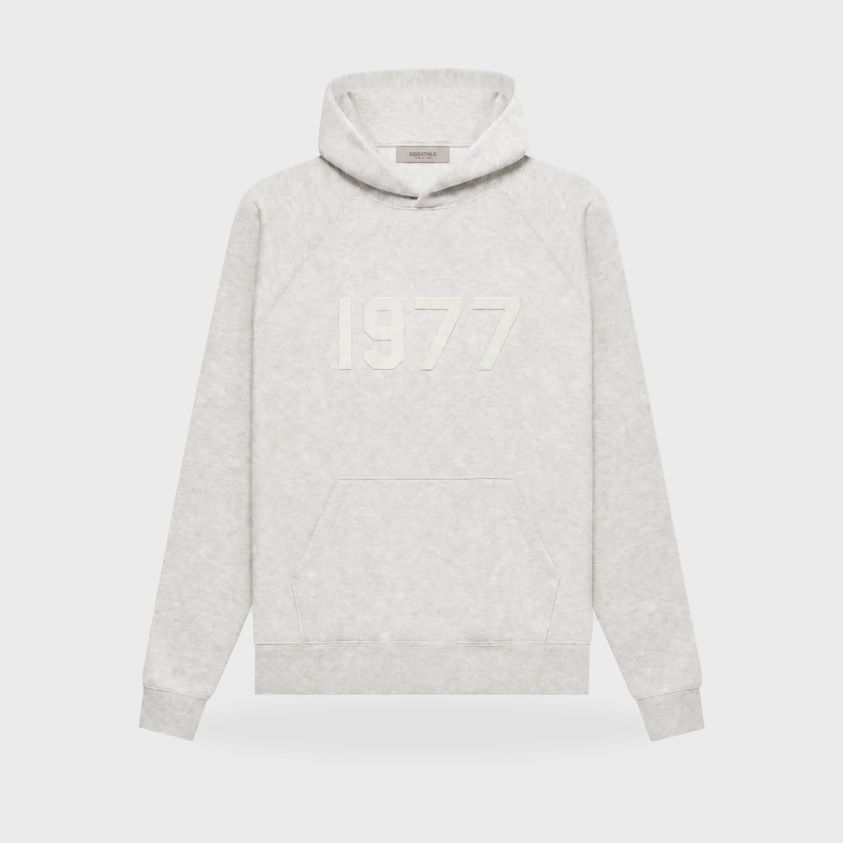 1977 Essentials Hoodie – Light Oatmeal