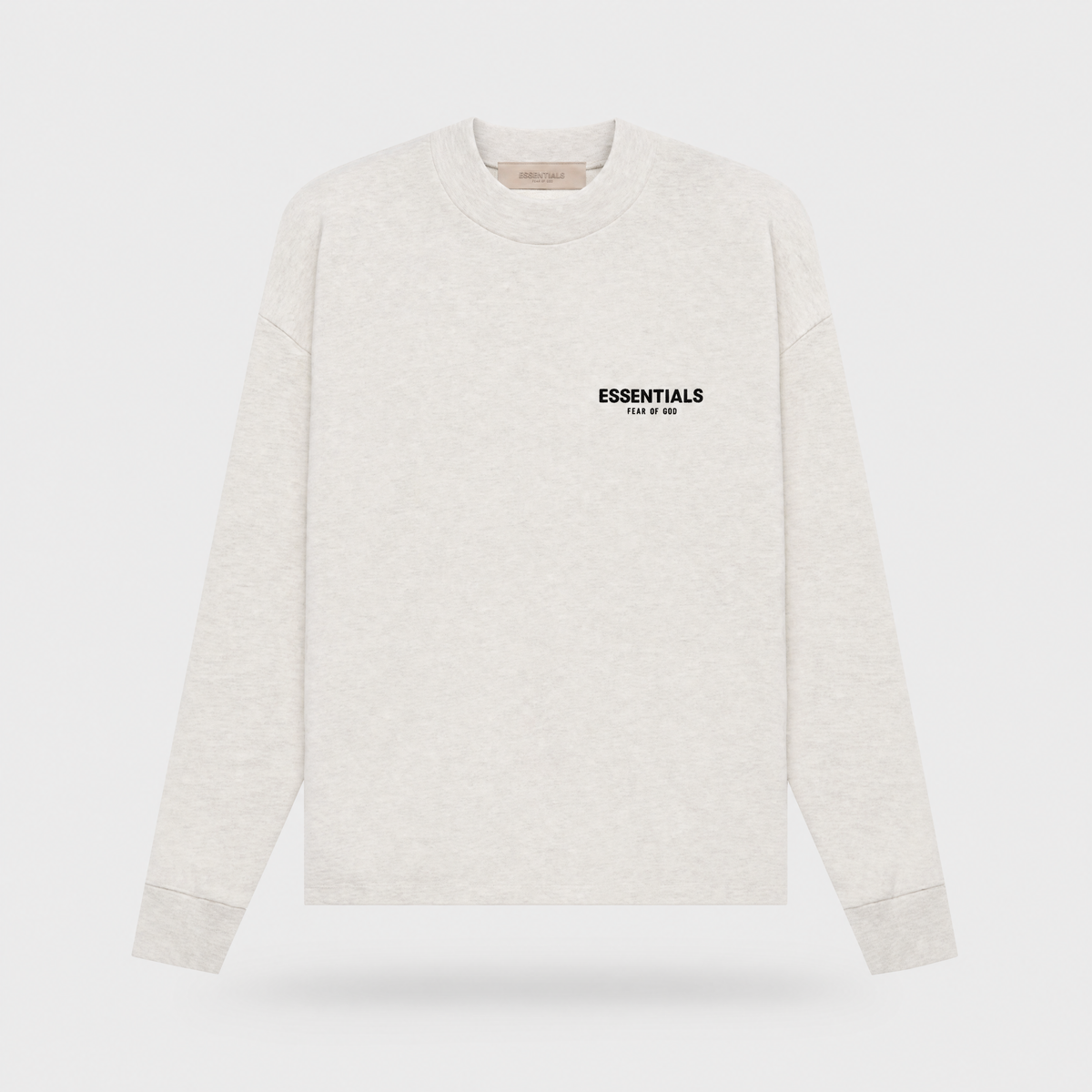 22SS Essentials T-Shirt Manches Longues – Light Oatmeal