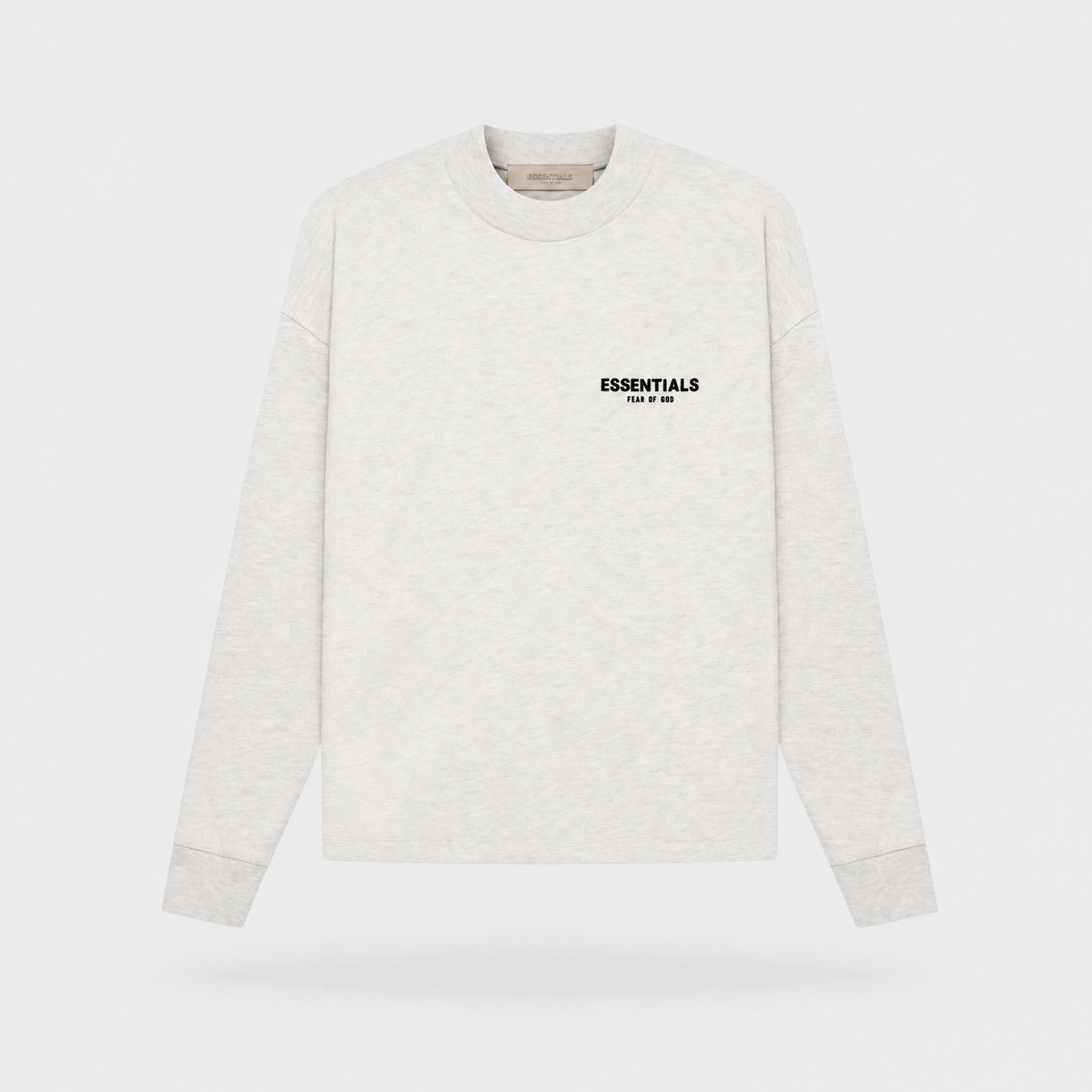 SS22 Essentials T-Shirt Manches Longues – Light Oatmeal