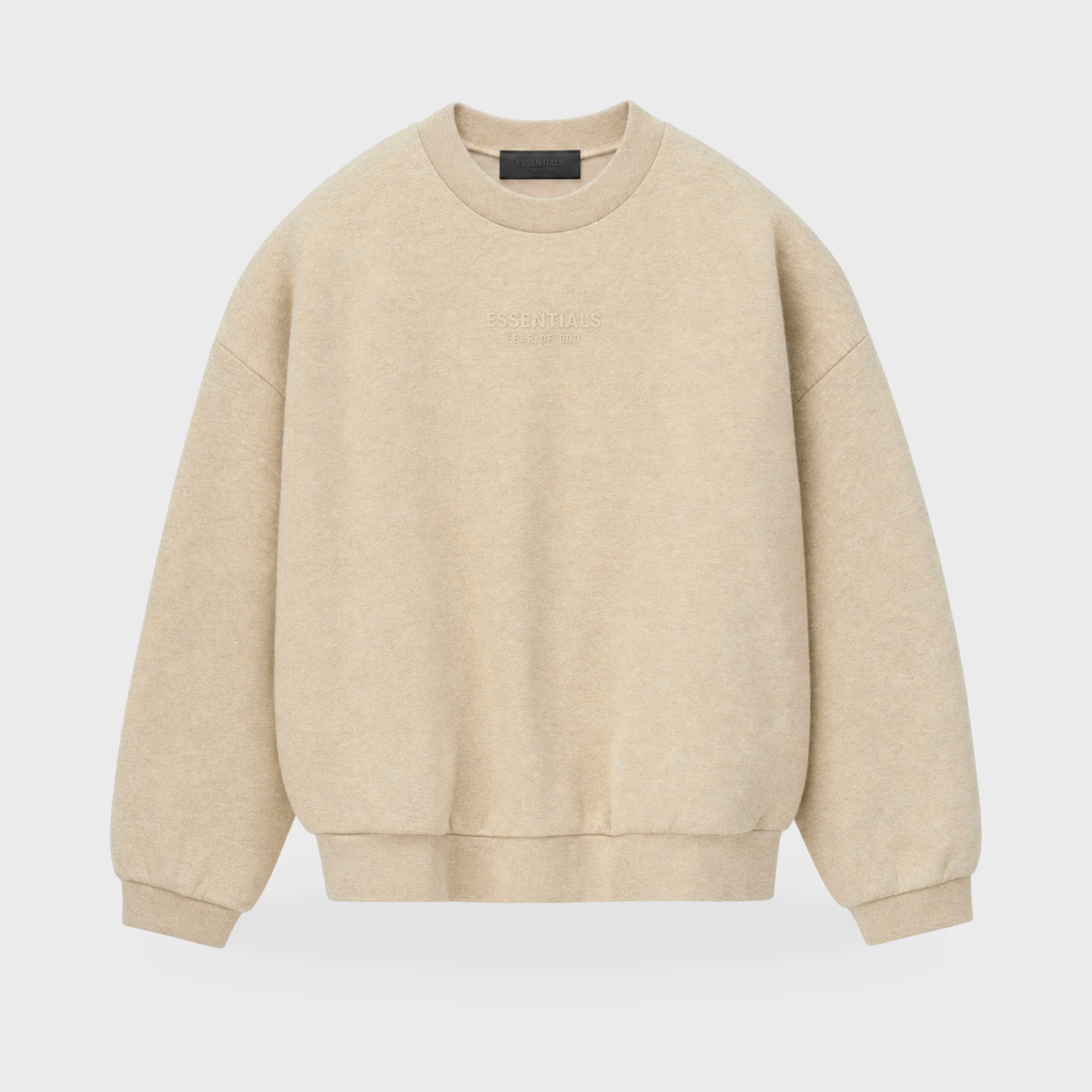 FW23 Essentials Sweatshirt – Gold Heather