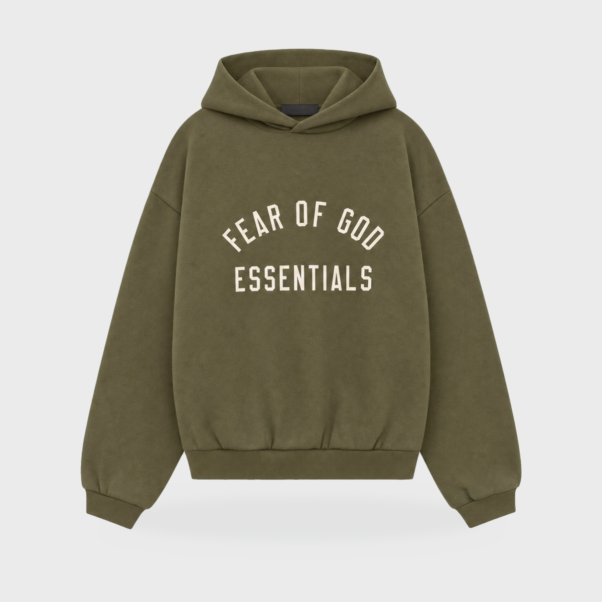 FW24 Essentials Hoodie – Military