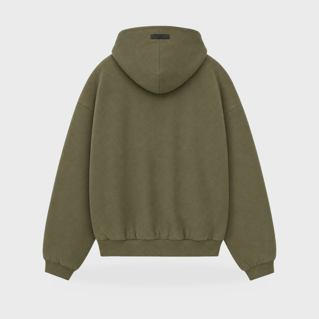 FW24 Essentials Hoodie – Military