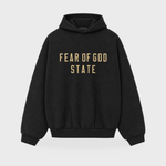 FW24 Essentials Hoodie State – Black