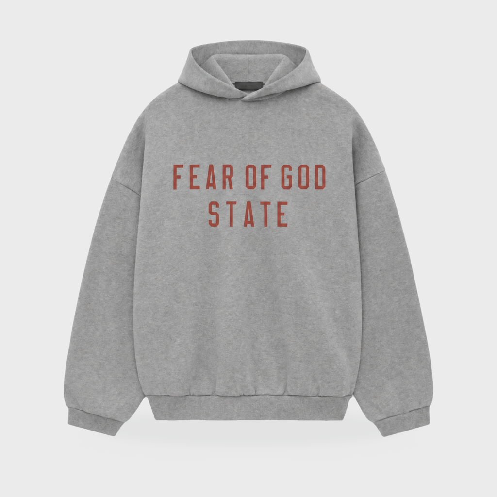 FW24 Essentials Hoodie State – Dark Oatmeal
