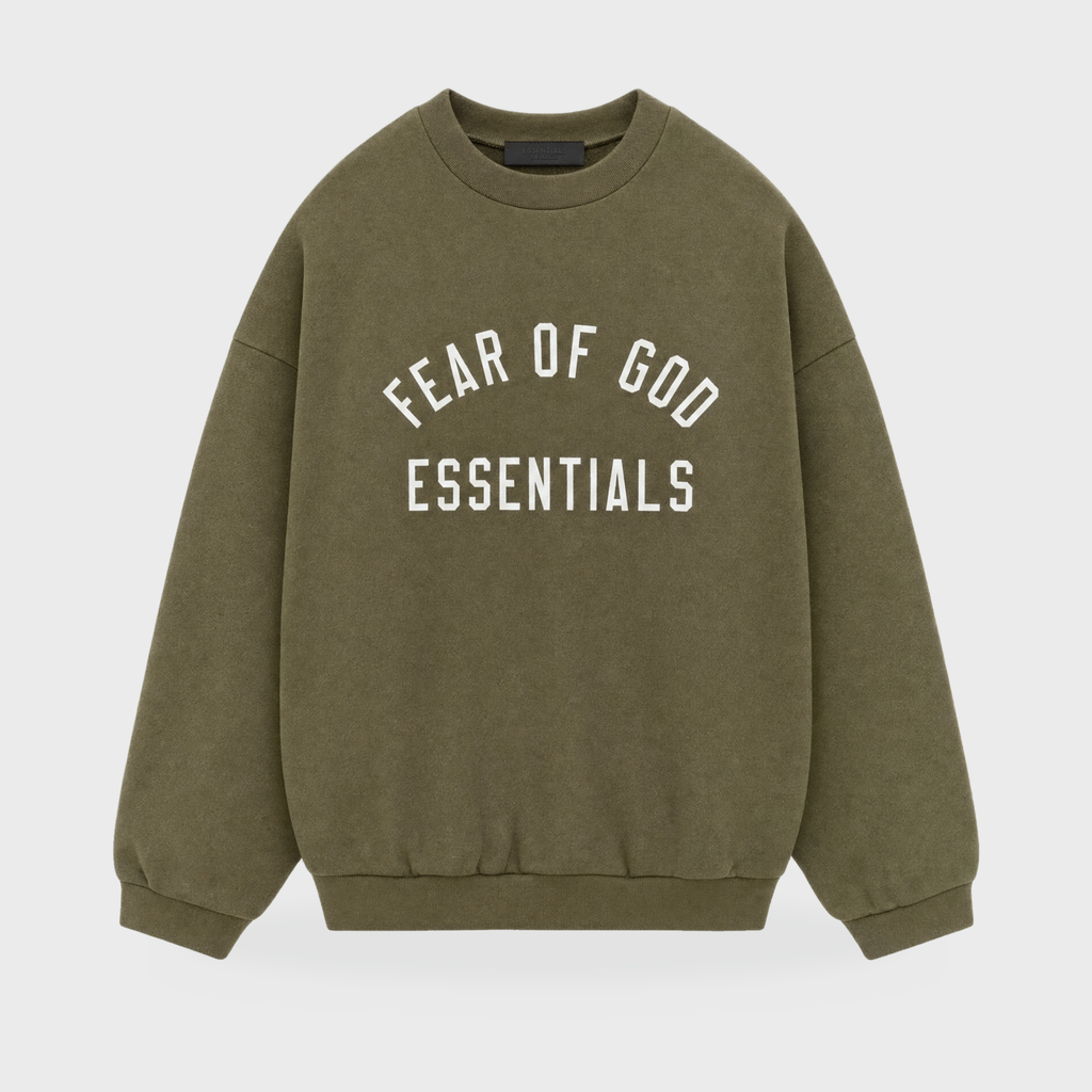 FW24 Essentials Sweatshirt – Military