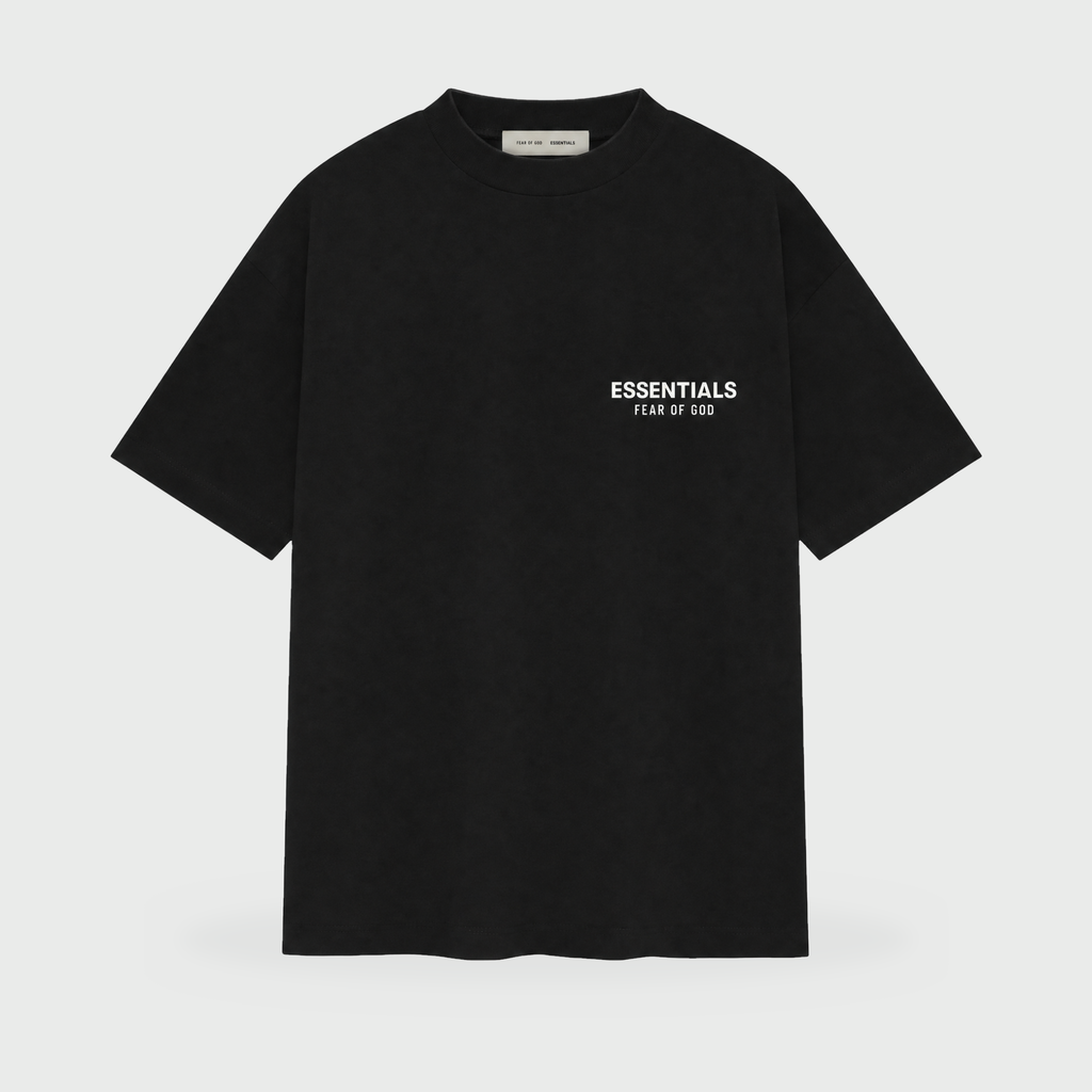 AS25 Essentials T-Shirt – Jet Black