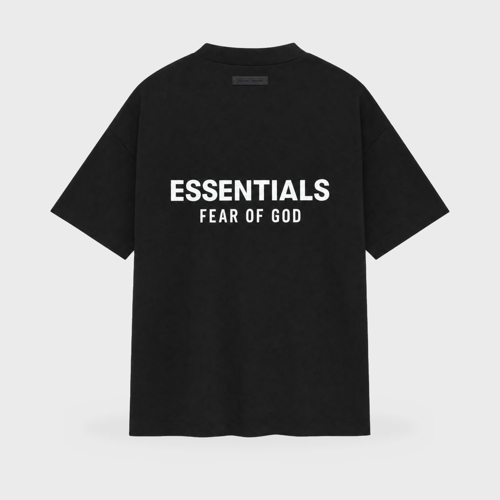 AS25 Essentials T-Shirt – Jet Black