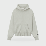 Zip Hoodie Essentials – Abbey Stone (SP25)