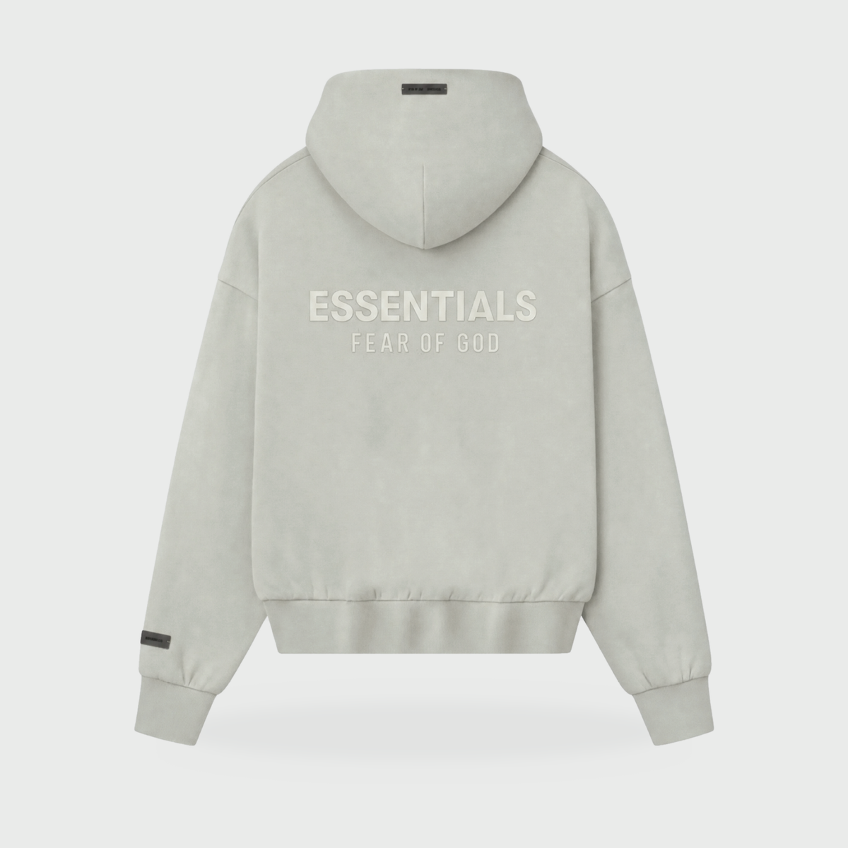 SP25 Essentials Zip Hoodie – Abbey Stone
