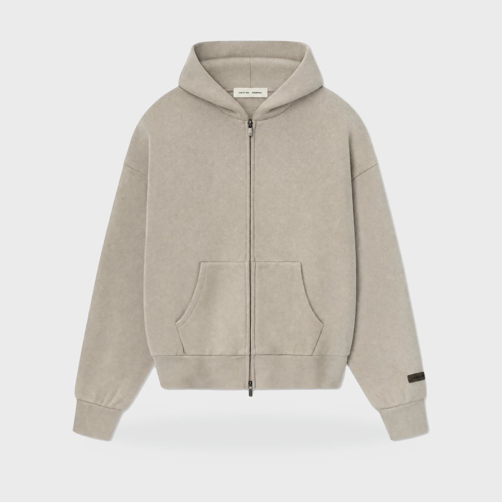SP25 Essentials Zip Hoodie – Timber