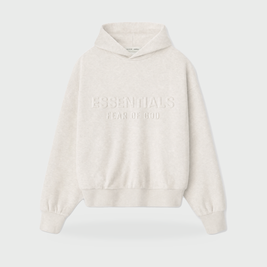 HO26 Essentials Hoodie – Light Oatmeal