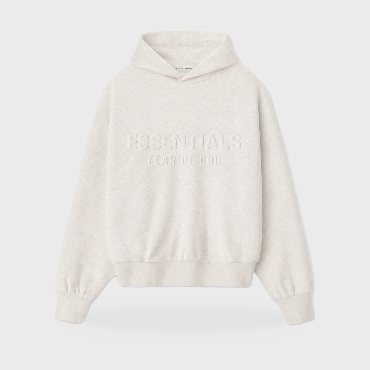 HO26 Essentials Hoodie – Light Oatmeal