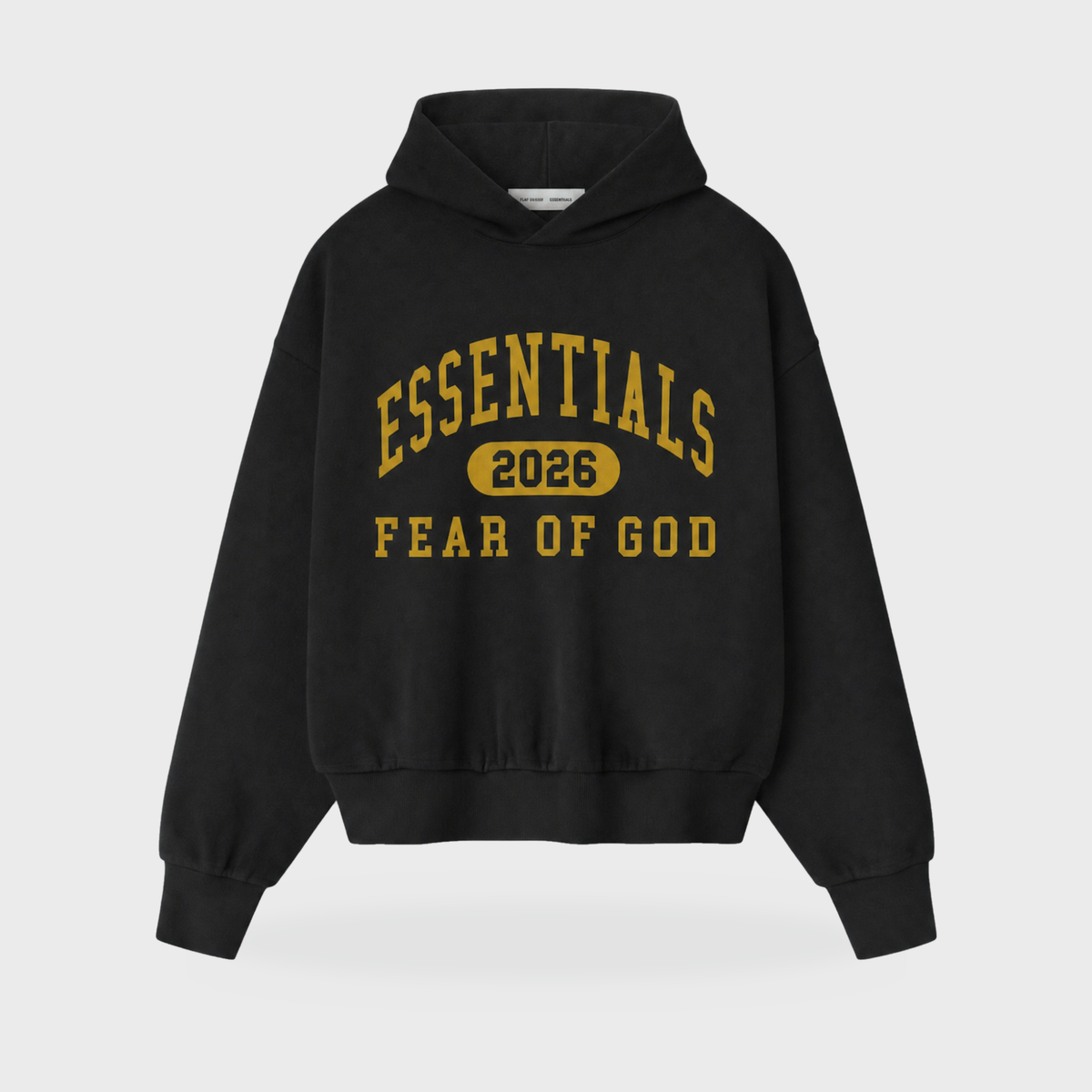 HO26 Essentials Hoodie – Vintage Black