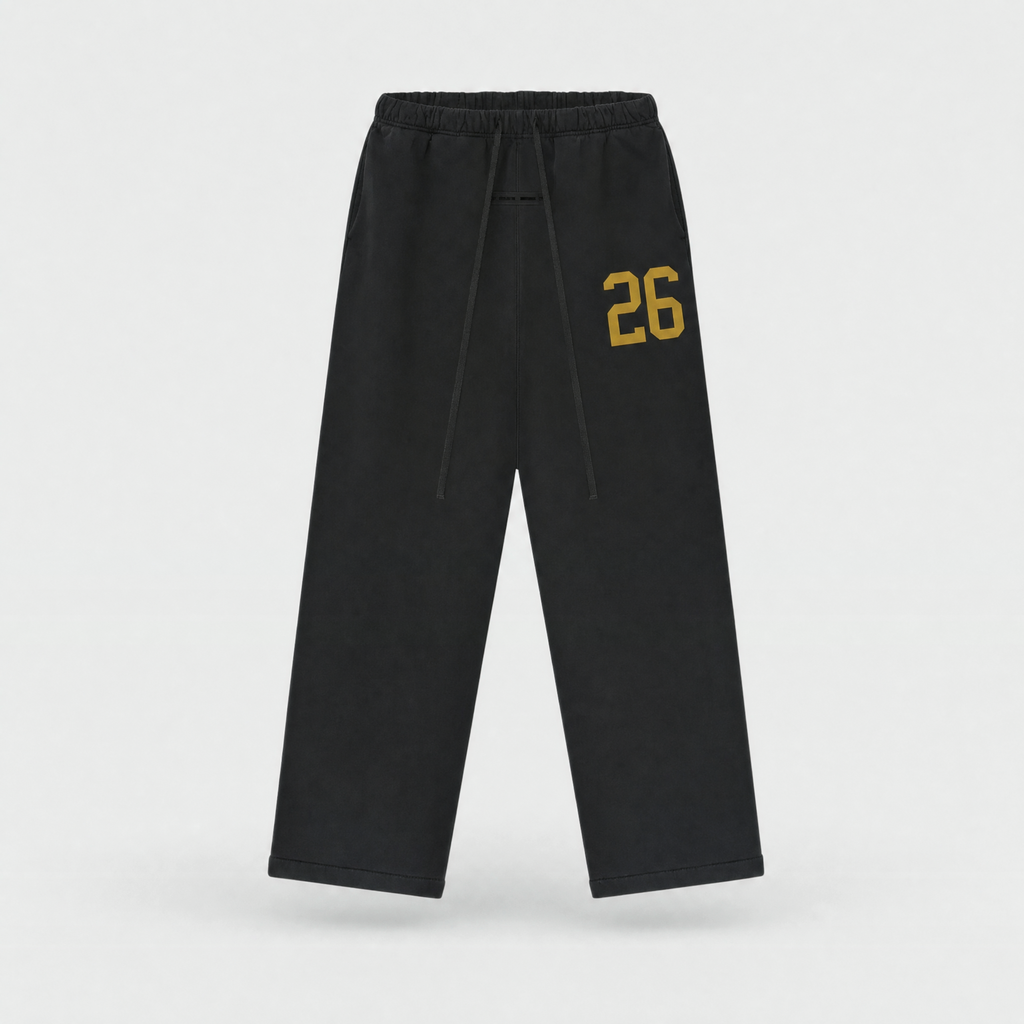 HO26 Essentials Pantalon – Vintage Black