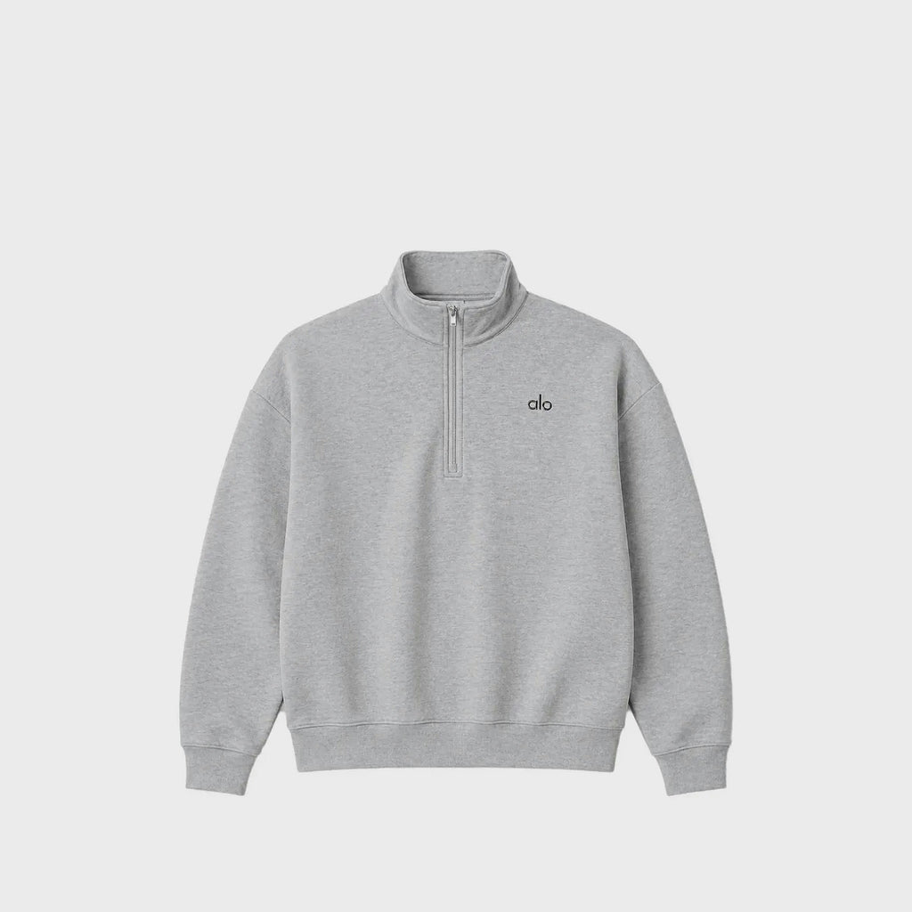 Accolade Quarter Zip Pullover – Athletic Heather Grey