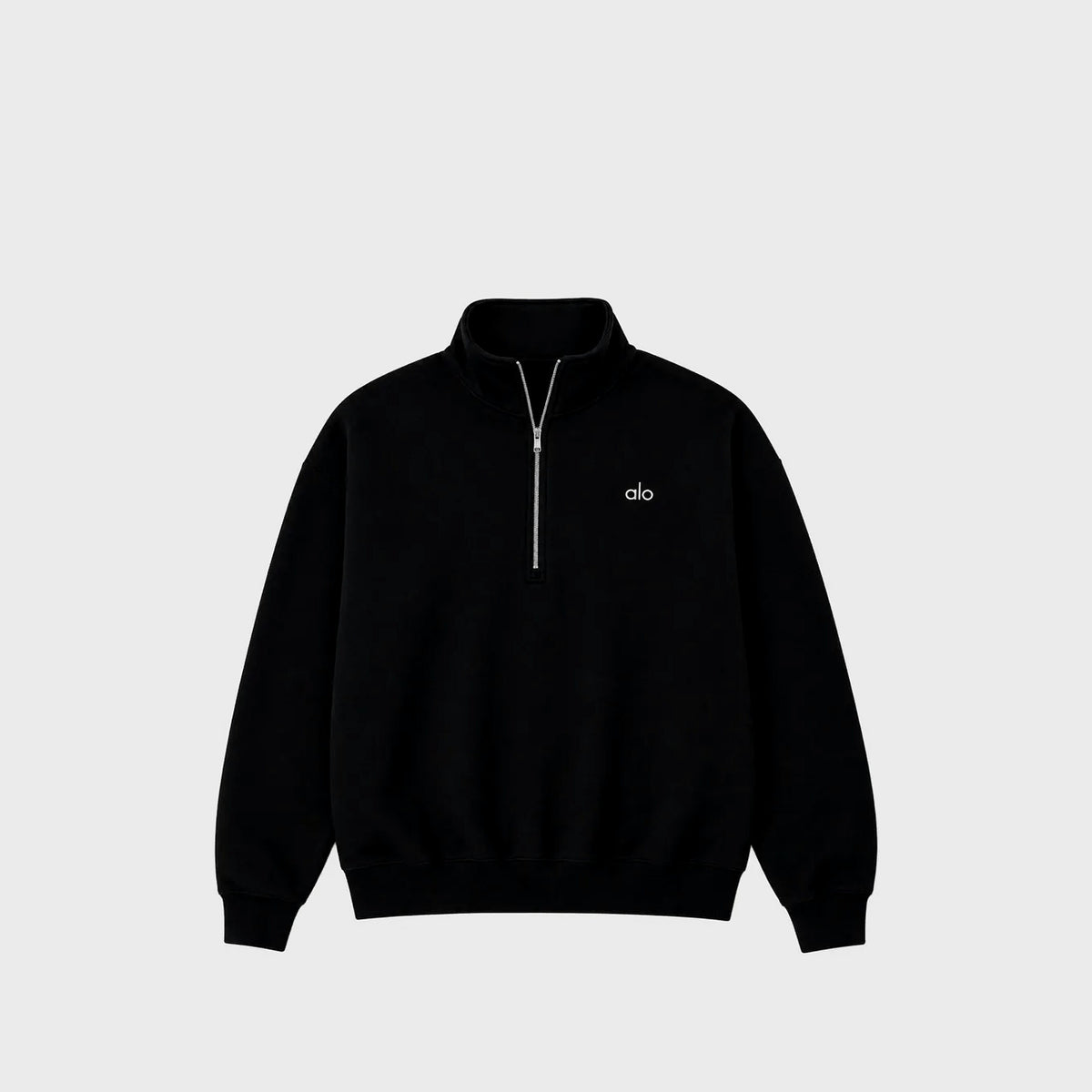 Accolade Quarter Zip Pullover – Noir