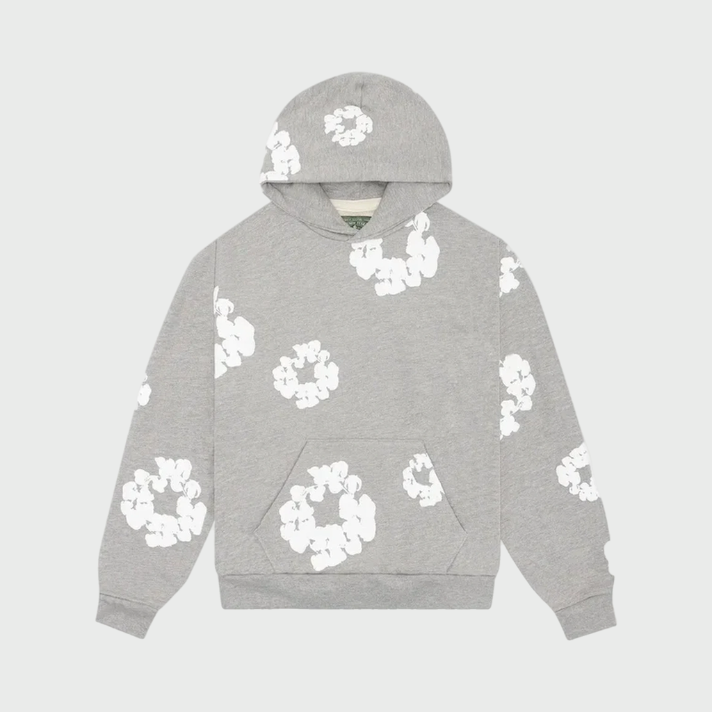 Hoodie The Cotton Wreath Gray