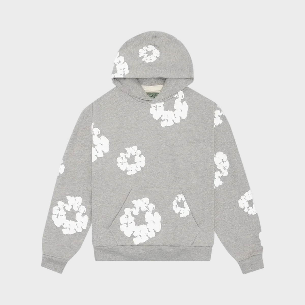 Hoodie The Cotton Wreath Gray