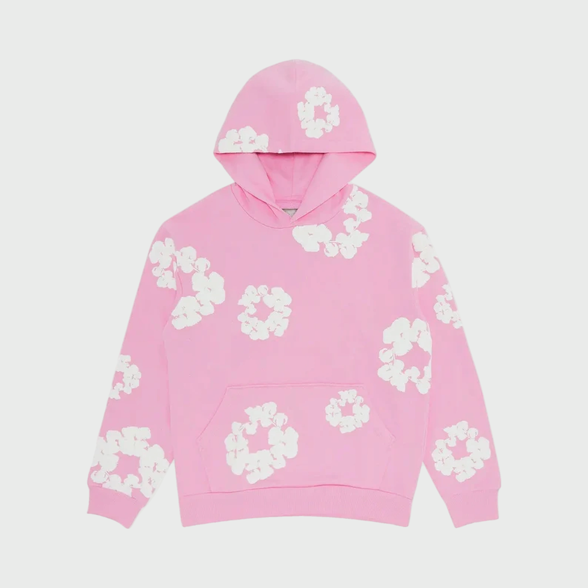 Hoodie The Cotton Wreath Pink