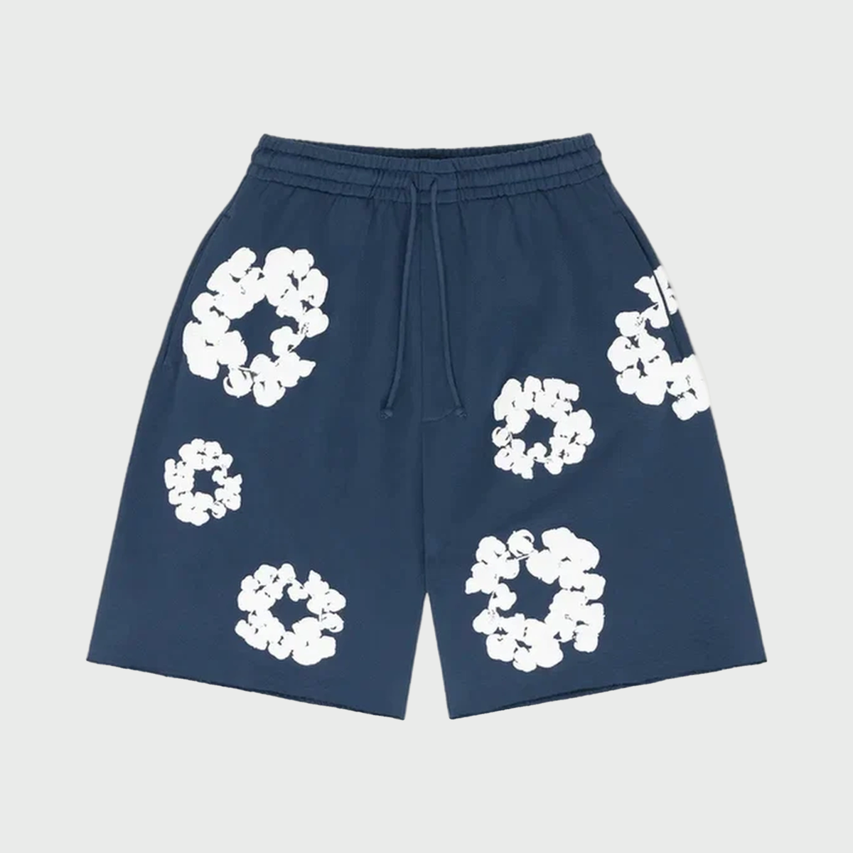 Sweat Shorts The Cotton Wreath Navy