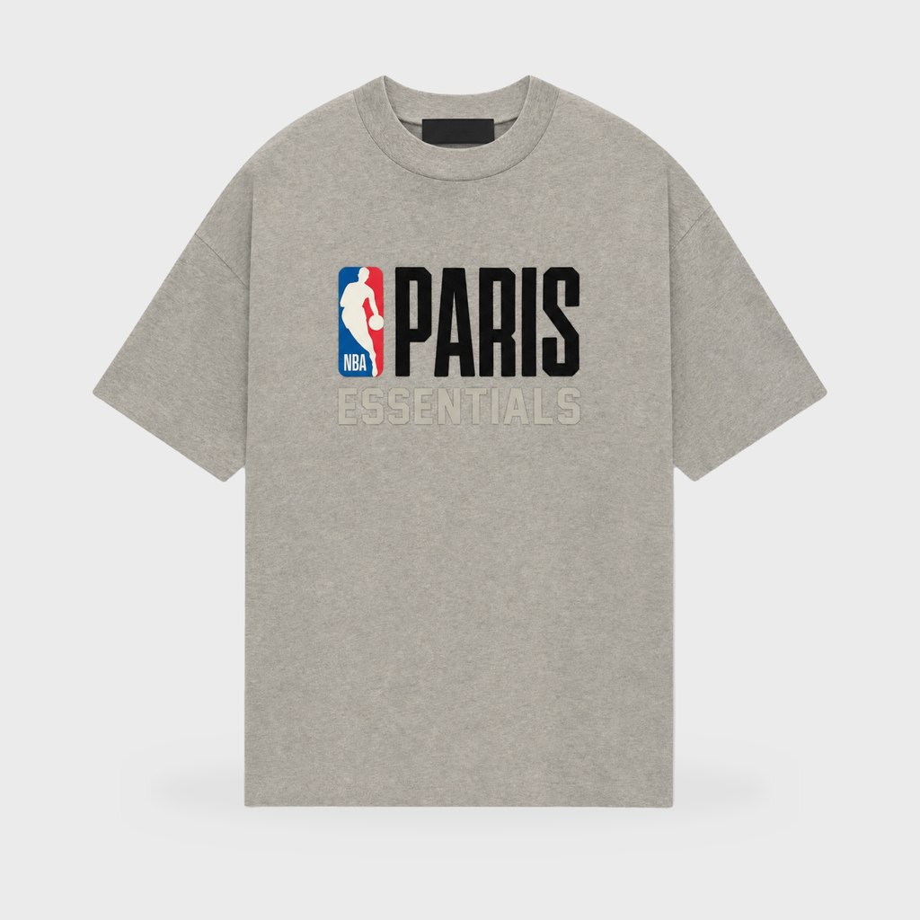 Essentials x NBA T-Shirt – Dark Oatmeal