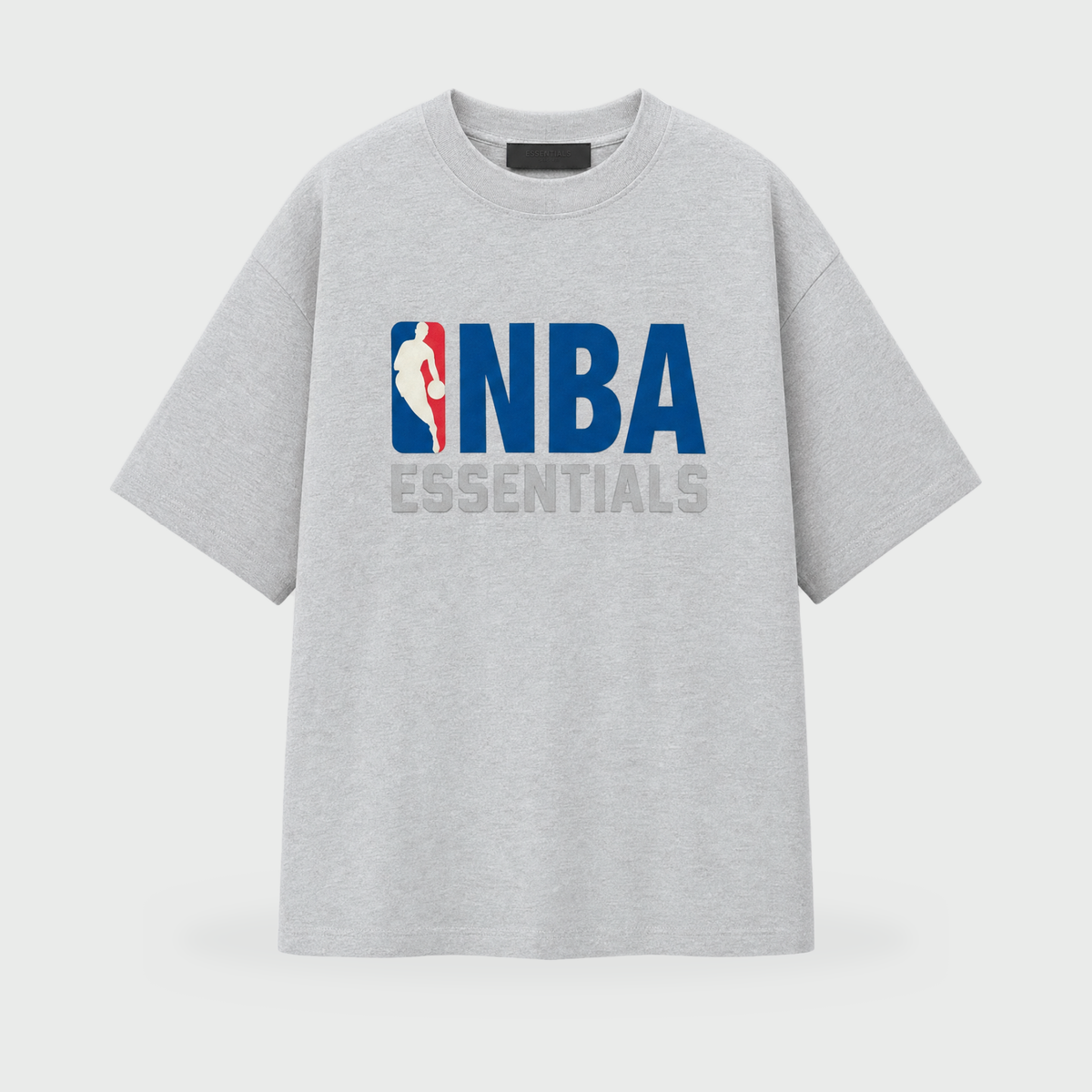 Essentials x NBA T-Shirt – Light Oatmeal