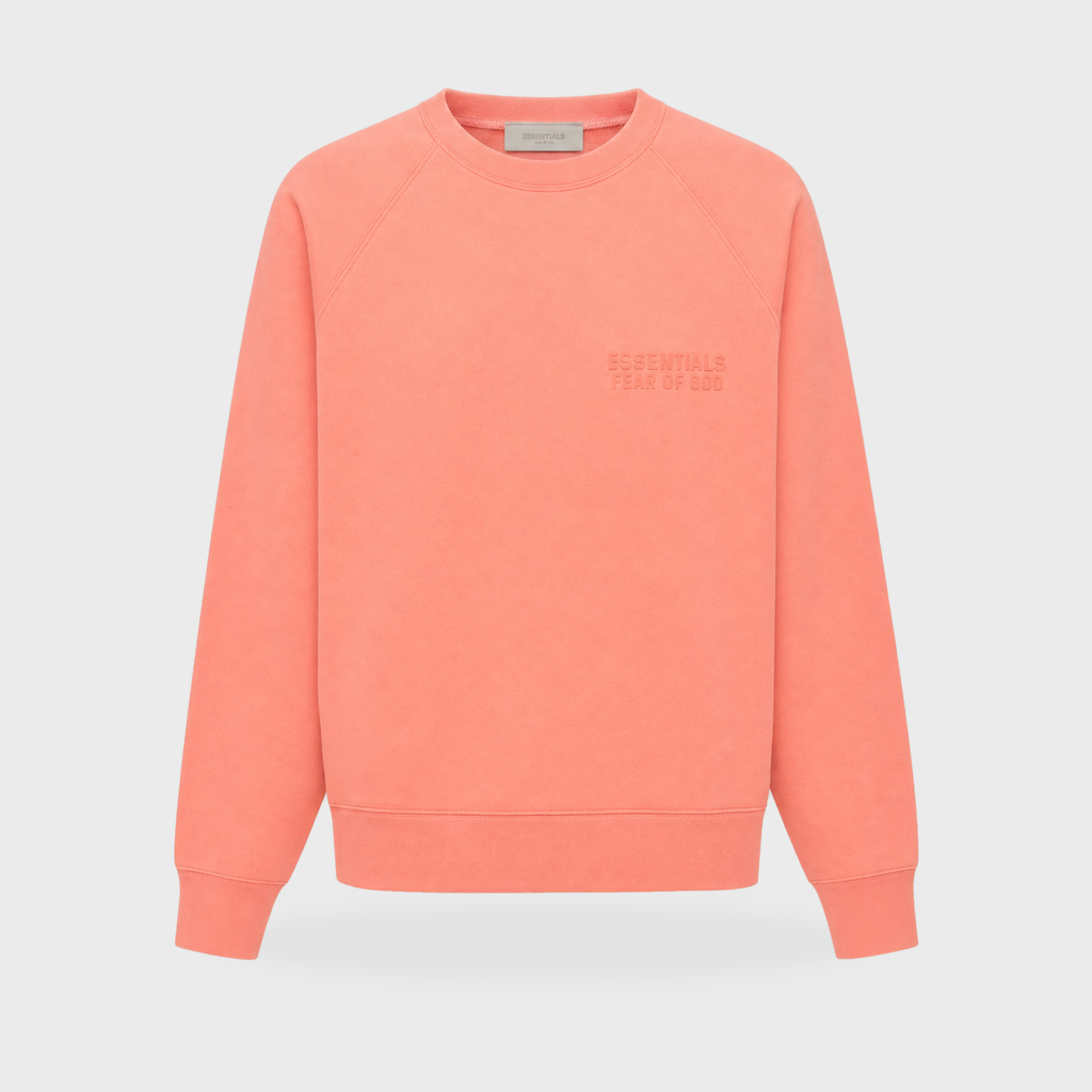 SS22 Essentials Sweatshirt – Coral