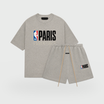 Essentials x NBA Summer Set – Dark Oatmeal