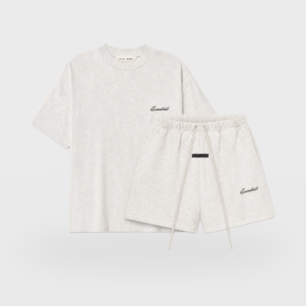 SS26 Essentials Summer Set – Light Oatmeal