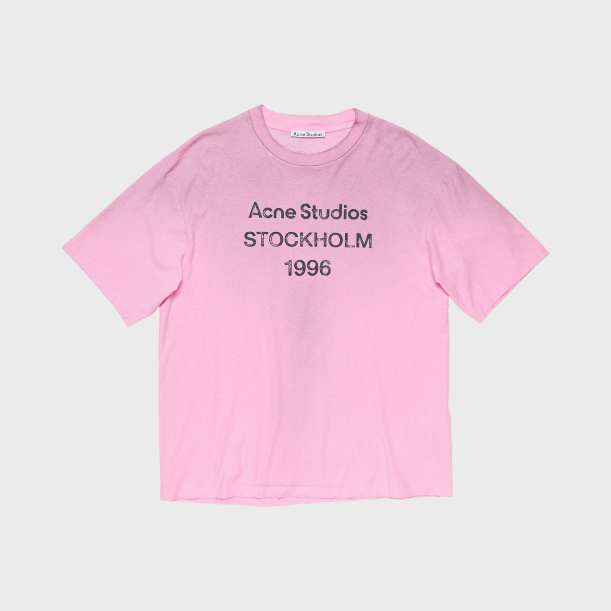 T-shirt logo 1996 - Rose bonbon