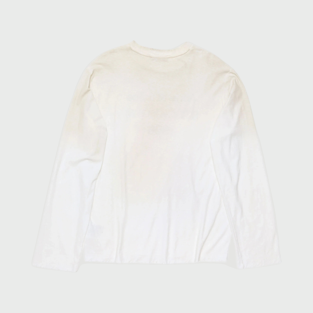 T-shirt manches longues logo 1996 - Blanc