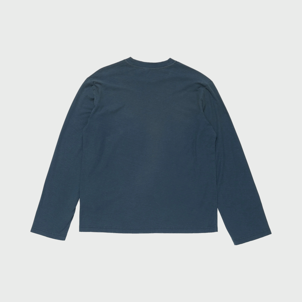 T-shirt manches longues logo 1996 - Bleu profond