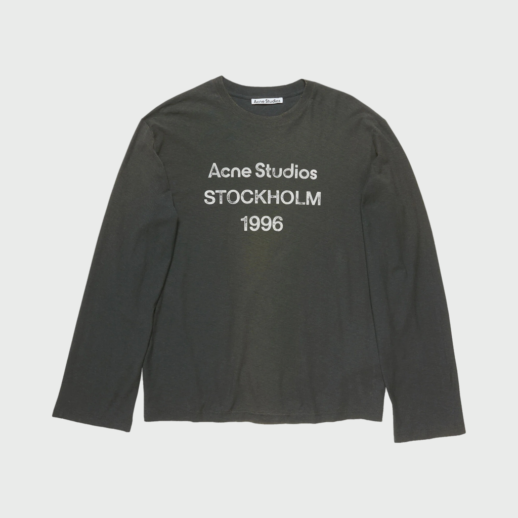T-shirt manches longues logo 1996 - Noir