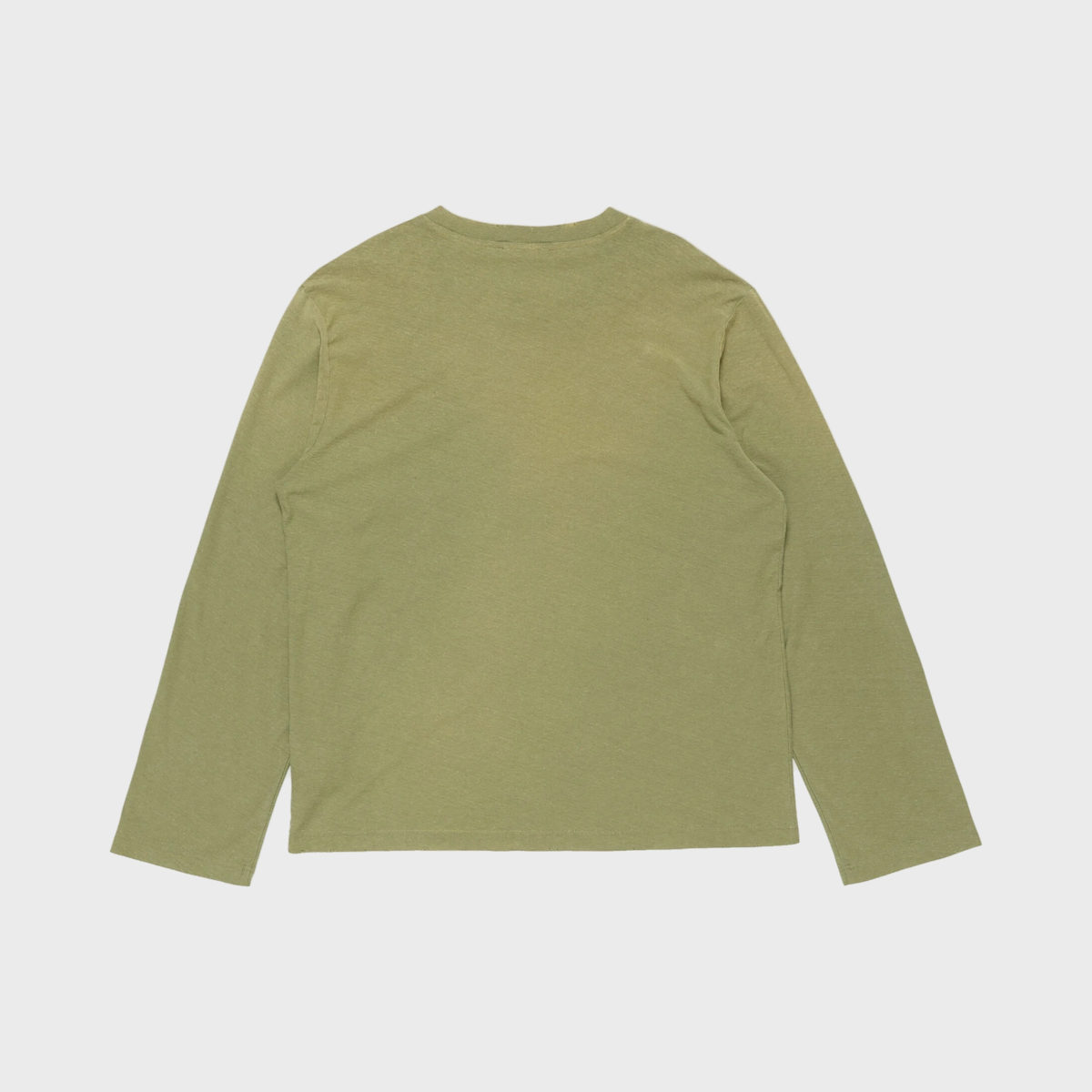 T-shirt manches longues logo 1996 - Vert olive
