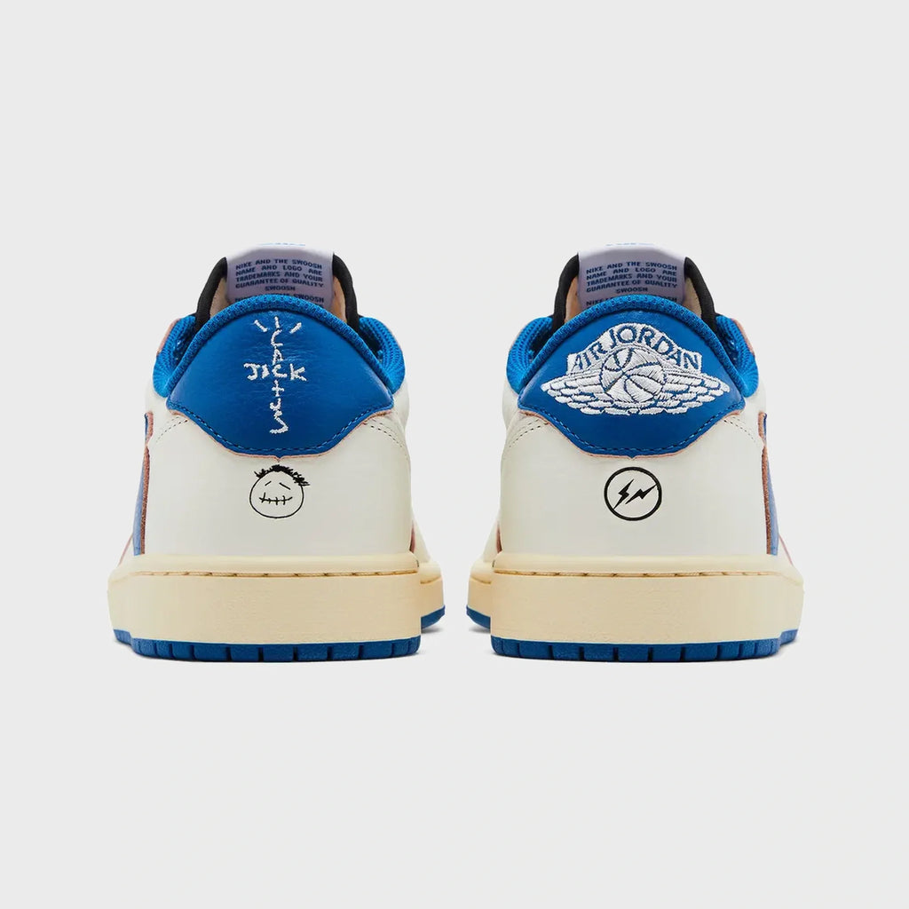 Fragment Jordan 1 Low Sail Blue