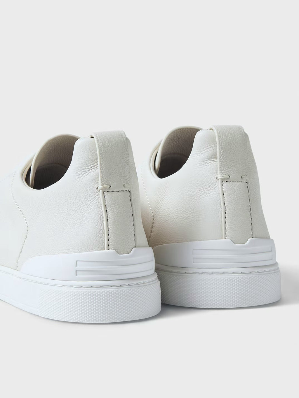 Triple Stitch cuir – Blanc