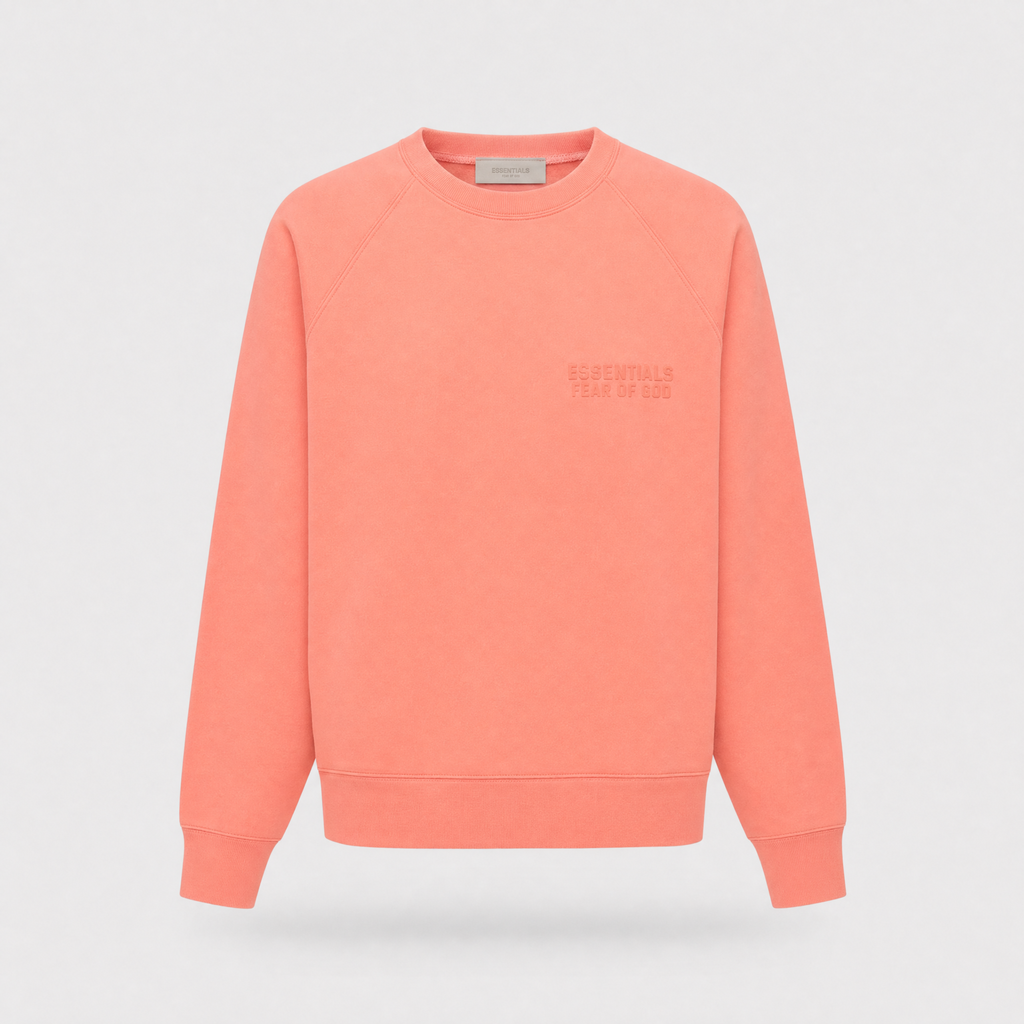 SS22 Essentials Hoodies — Coral