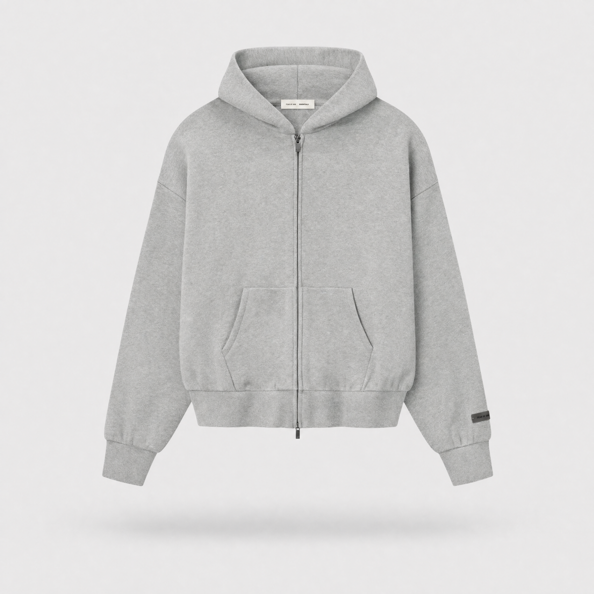 FW25 Essentials Hoodie - Concrete Heather