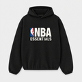 FW25 Esssentials Hoodie  — Jet Black