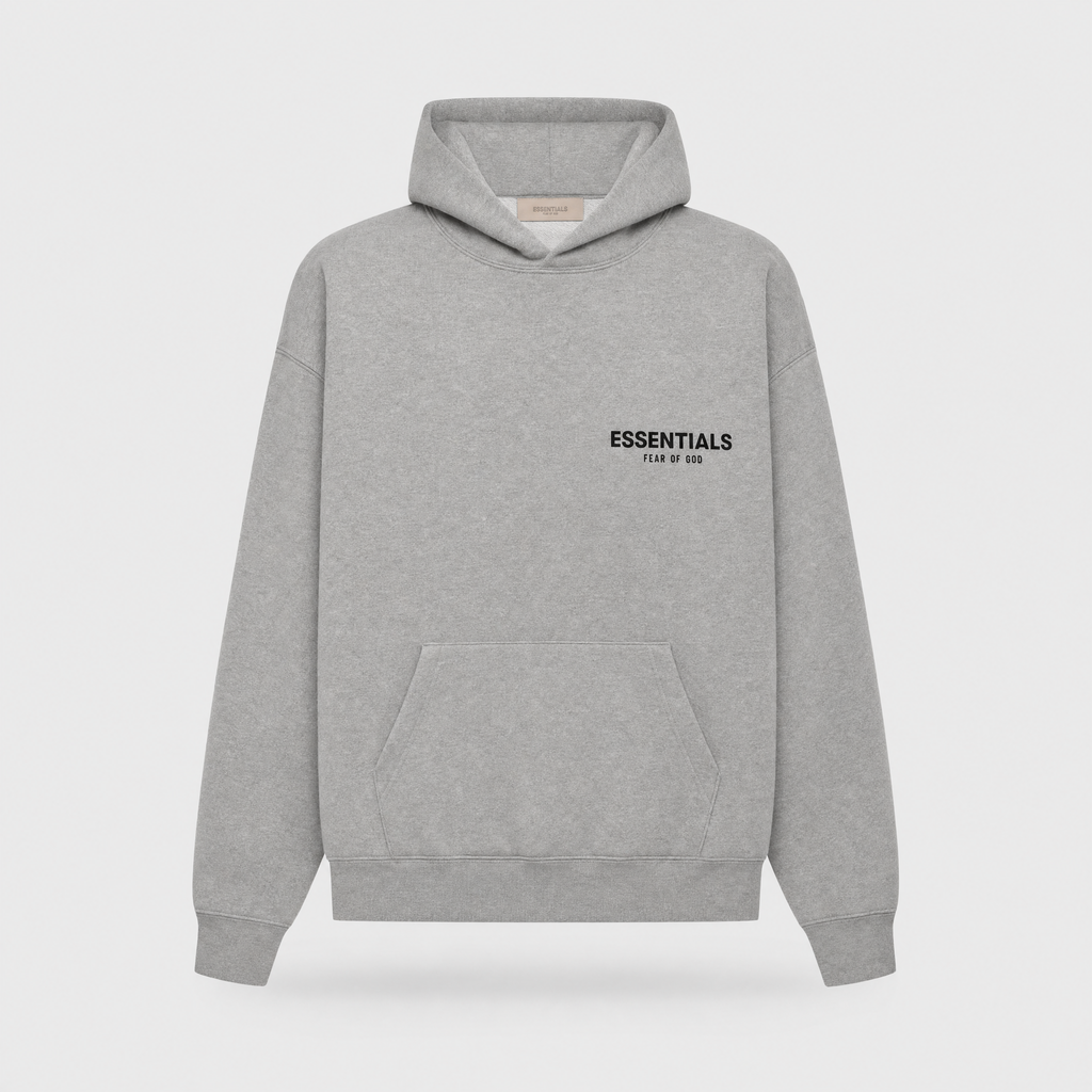 SS22 Essentials Hoodie — Dark Oatmeal