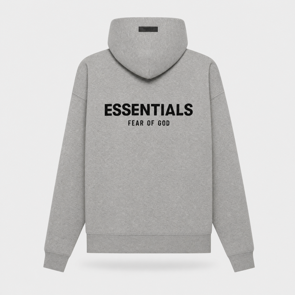 SS22 Essentials Hoodie — Dark Oatmeal